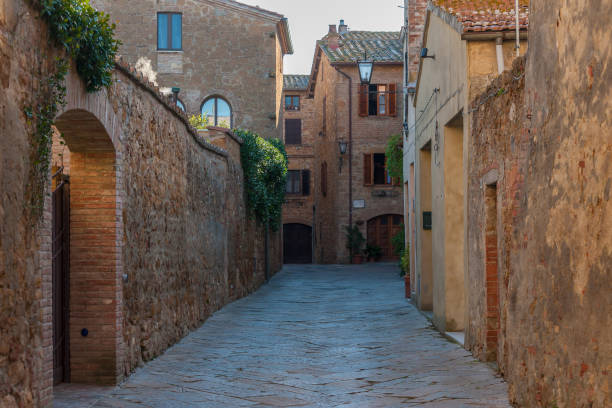 istock Cityscape with street in ancient town 1165314455