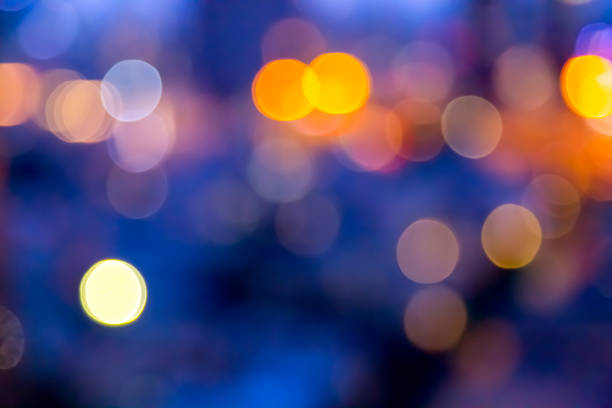 istock Urban lights bokeh image, defocused city lights 1165318868