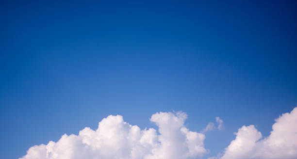 istock Blurred sky blur or azure sky and white cloud background, beautiful nature on summer 1165319815