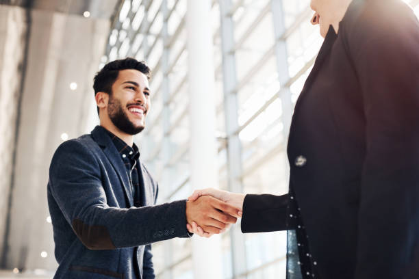 istock Hello sir, it's a pleasure to meet you 1165320146