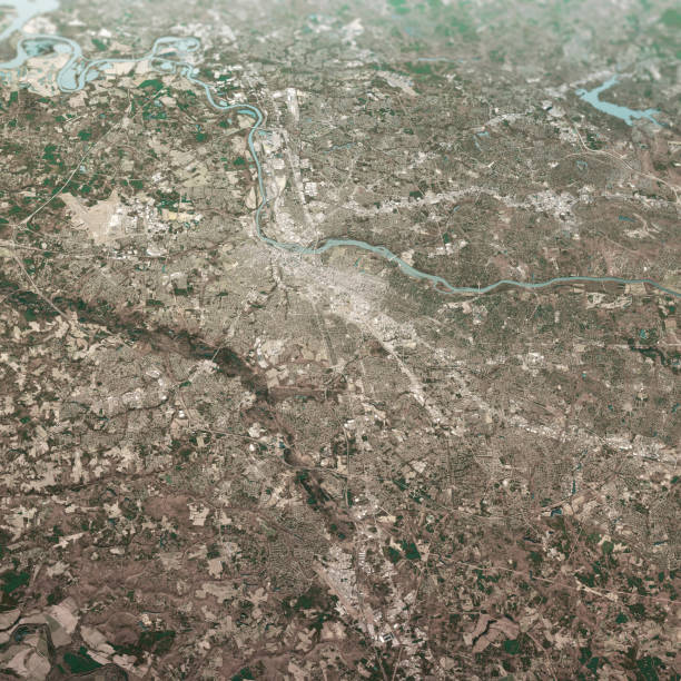 istock Richmond Virginia 3D Render Aerial Landscape View From North Mar 2019 1165322932