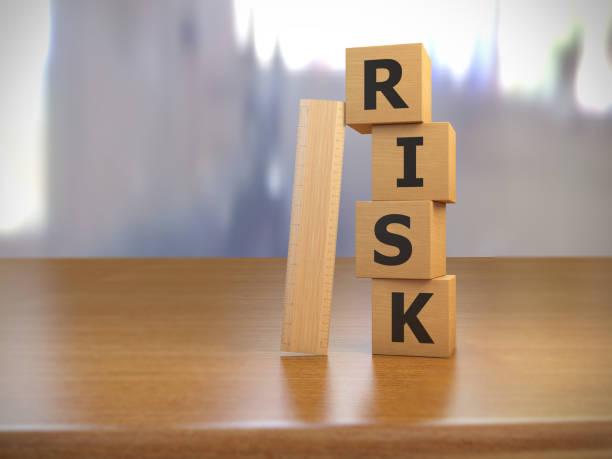 istock Risk Concept With Wooden Cubes 1165336616