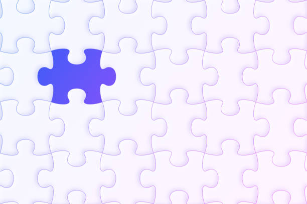 퍼즐 - solution jigsaw piece jigsaw puzzle problems stock illustrations