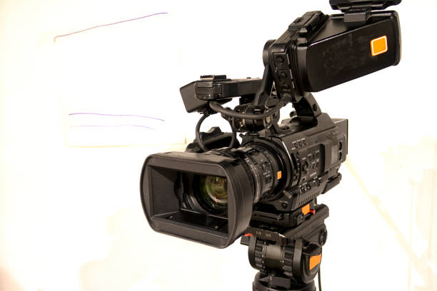 istock TV broadcast of the event from the TV Studio. 1165340968