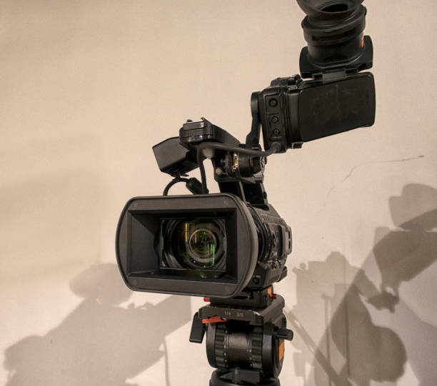 istock TV broadcast of the event from the TV Studio. 1165340971