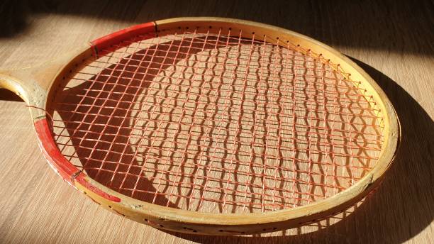 istock Badminton rackets and shuttlecock in the close-up 1165341000