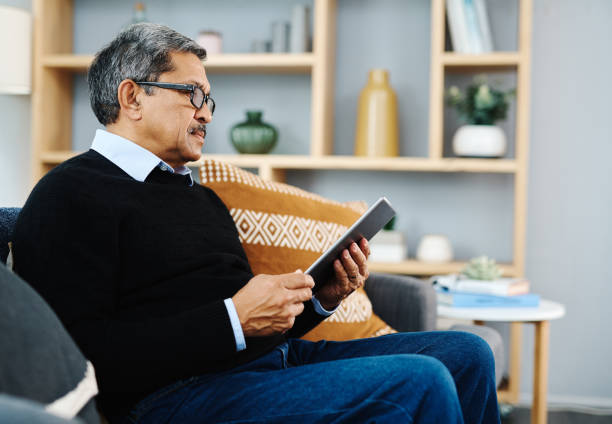 istock Let' see what the news says 1165342150
