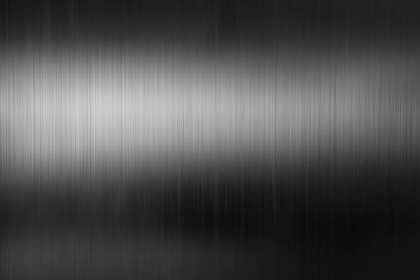istock Black metal, stainless steel texture background 1165345249