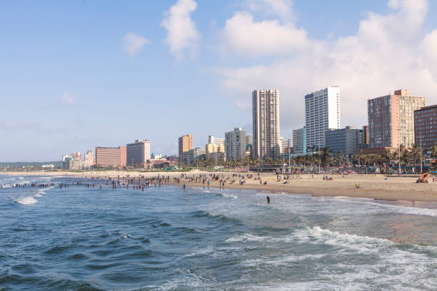 istock beach and skyscrapers of Durban 1165346030