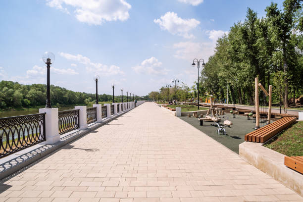 Embankment of the Ural