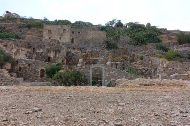 istock Spinalonga Island Leper Colony Village 1165365099