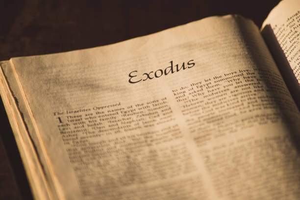istock The first page of Exodus 1165373378