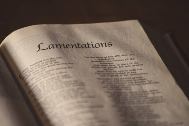 istock The first page of Lamentations 1165373382