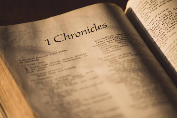 istock The first page of 1 Chronicles 1165373463