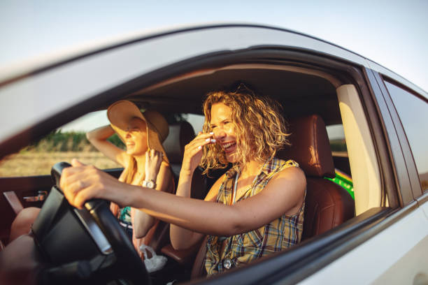 istock Curly haired girl cracking up from a joke 1165382125