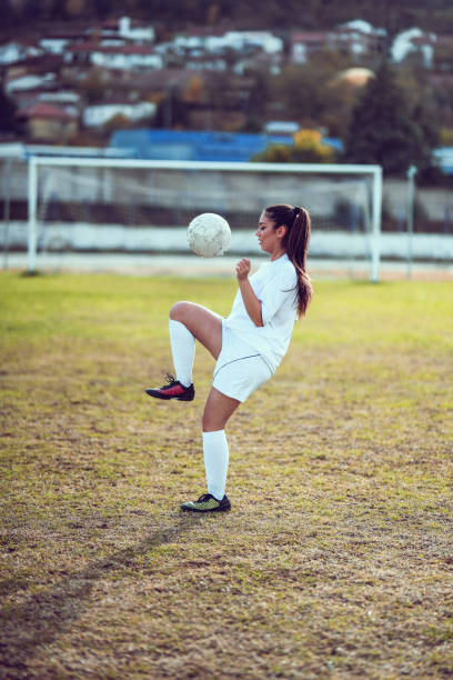 istock Female Concentrating On Juggling Technique 1165384691