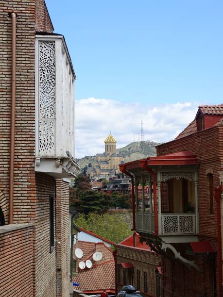 istock Street in Tbilisi Old Town 1165391225