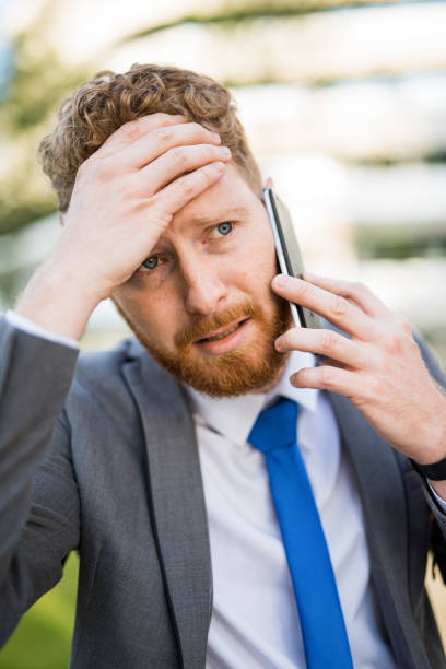 istock Young businessman failing big. 1165391956