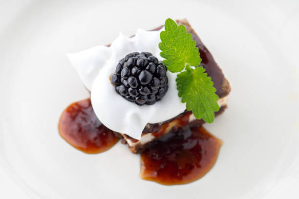 Blueberry tiramisu