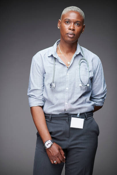 istock female doctor portrait 1165408840
