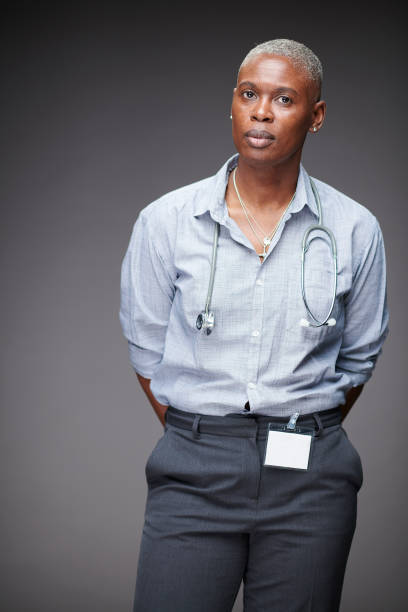 istock female doctor portrait 1165409015