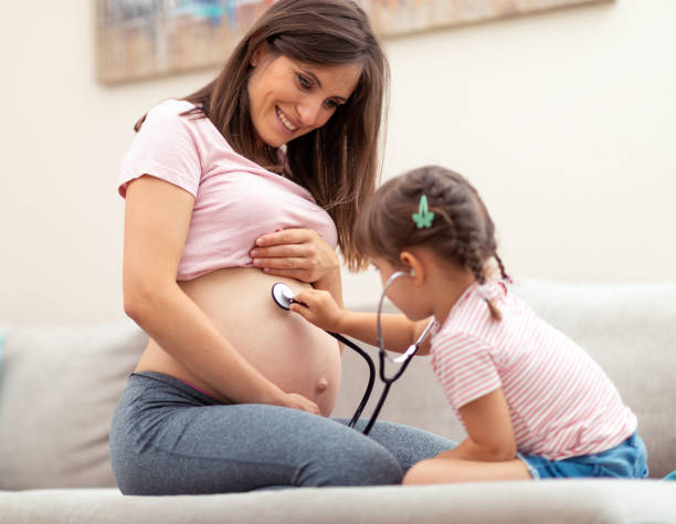 istock I can hear baby's heartbeat. 1165410837