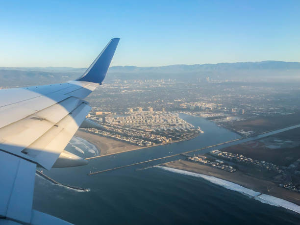 istock View of Los Angeles upon take off from LAX 1165414468