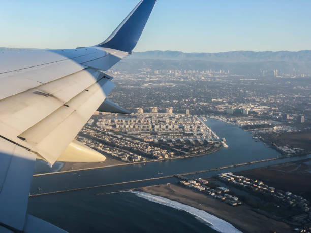 istock View of Los Angeles upon take off from LAX 1165414507
