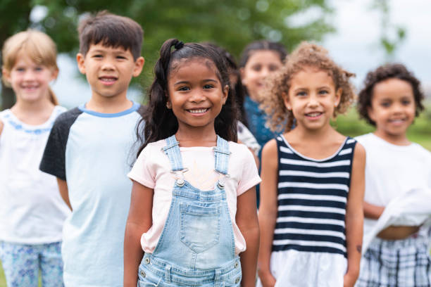 istock Multi-Ethnic Group of Adorable Kids Posing 1165422409
