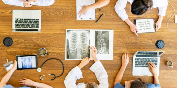 istock Team of doctors working together 1165432213