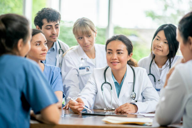 istock Medical team works together to learn and research. 1165434093