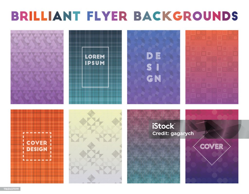 Flyers Logo Pattern Background Brilliant Flyer Backgrounds Stock Illustration - Download Image Now ...