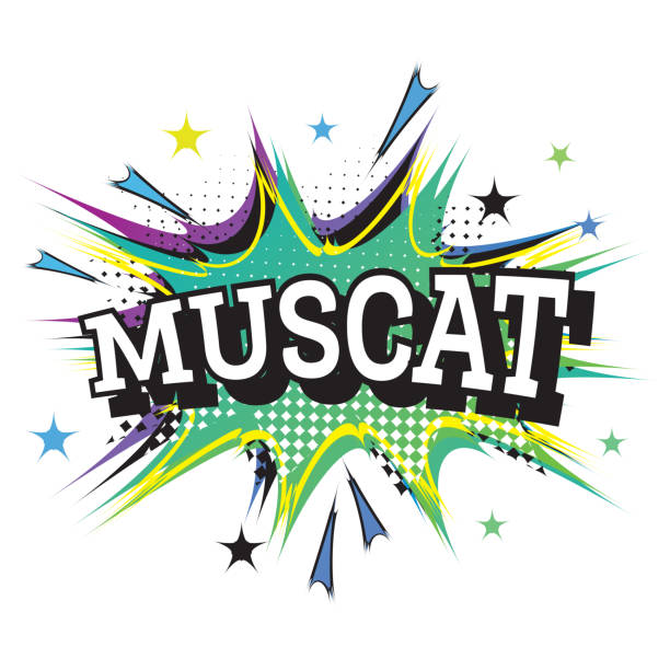 Muscat Oman Comic Text in Pop Art Style. Muscat Oman Comic Text in Pop Art Style. Vector Illustration. oman cartoon stock illustrations