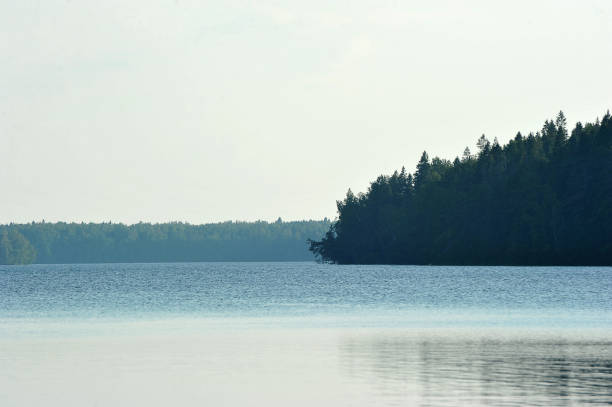 istock North lake in the evening - abstract  l background 1165449582