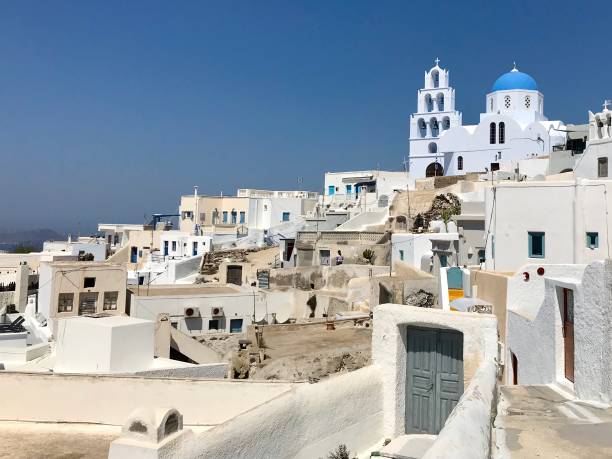 istock Church and door at Santorini 1165449676