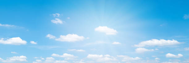 istock Beautiful blue sky cloudsfor background. Panorama of sky. 1165449789