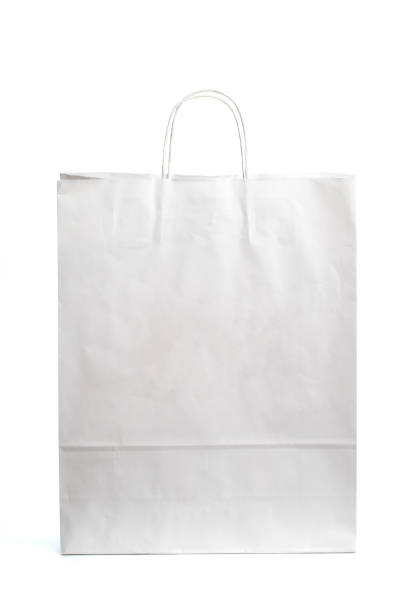 istock Paper bag on white background. Mockup for design - Image 1165452069