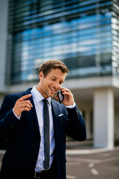 istock Handsome businessman outdoors 1165464342