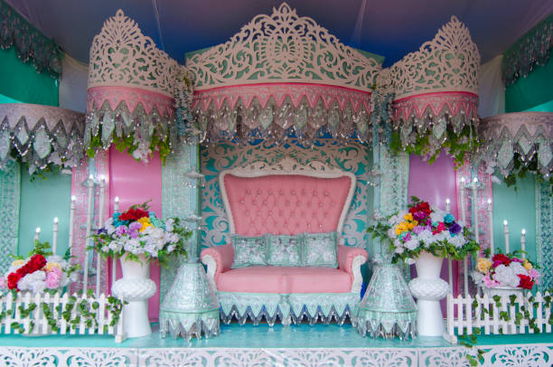 decoration for the typical Aceh Wedding event
