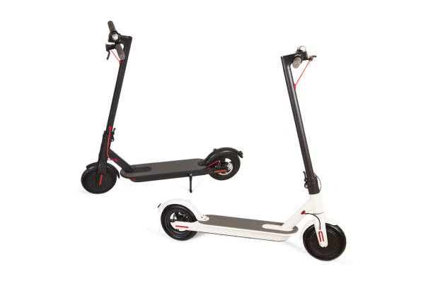 istock Electric scooters in an isolated view 1165466941