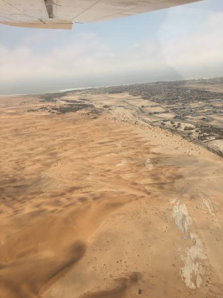 istock Namibian desert from the air 1165466973