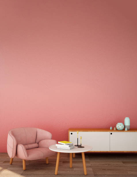 istock interior design for living area or reception in modern concept design/ 3d illustration,3d rendering 1165470703