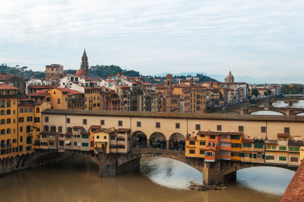 istock The Ponte Vecchio bridge in Florence, Italy 1165475225