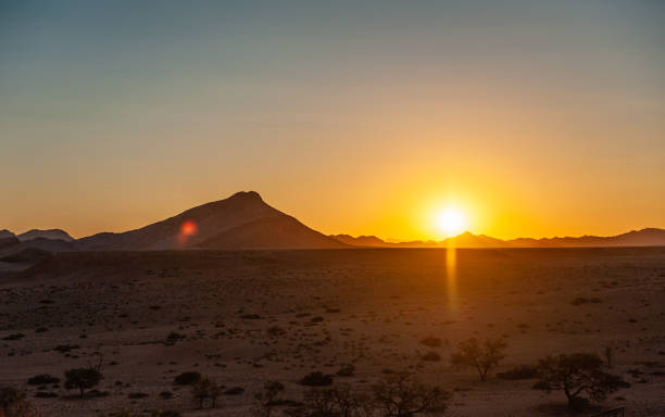 istock Sunrise over the Desert 1165477939