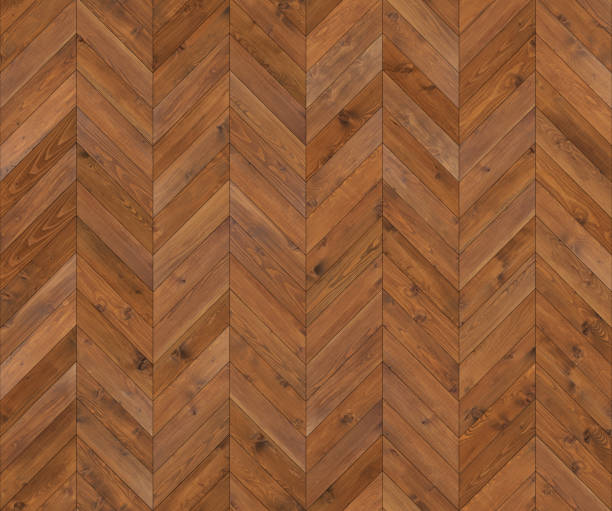 istock Chevron natural parquet seamless floor texture 1165480393