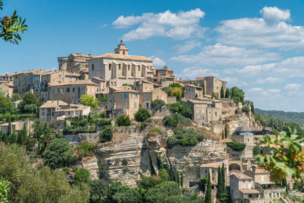 istock View of Gordes, a small medieval town in Provence 1165480490