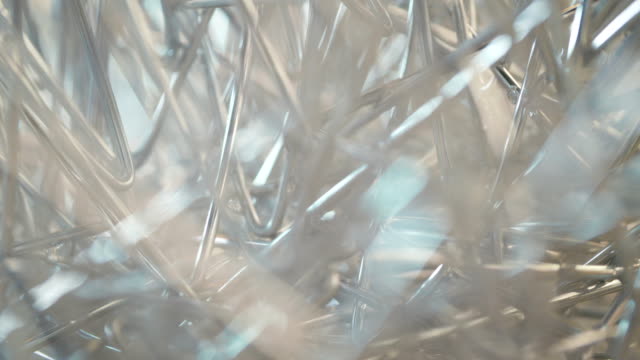Abstract metal background in 4k