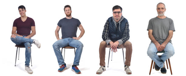 istock group of people on white background, 1165491965