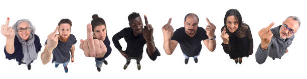 istock group of people on white background, 1165492033