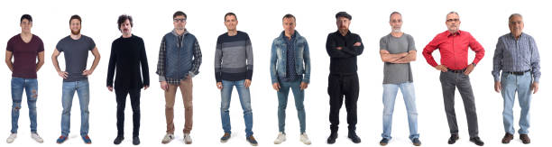 istock group of people on white background, 1165492152